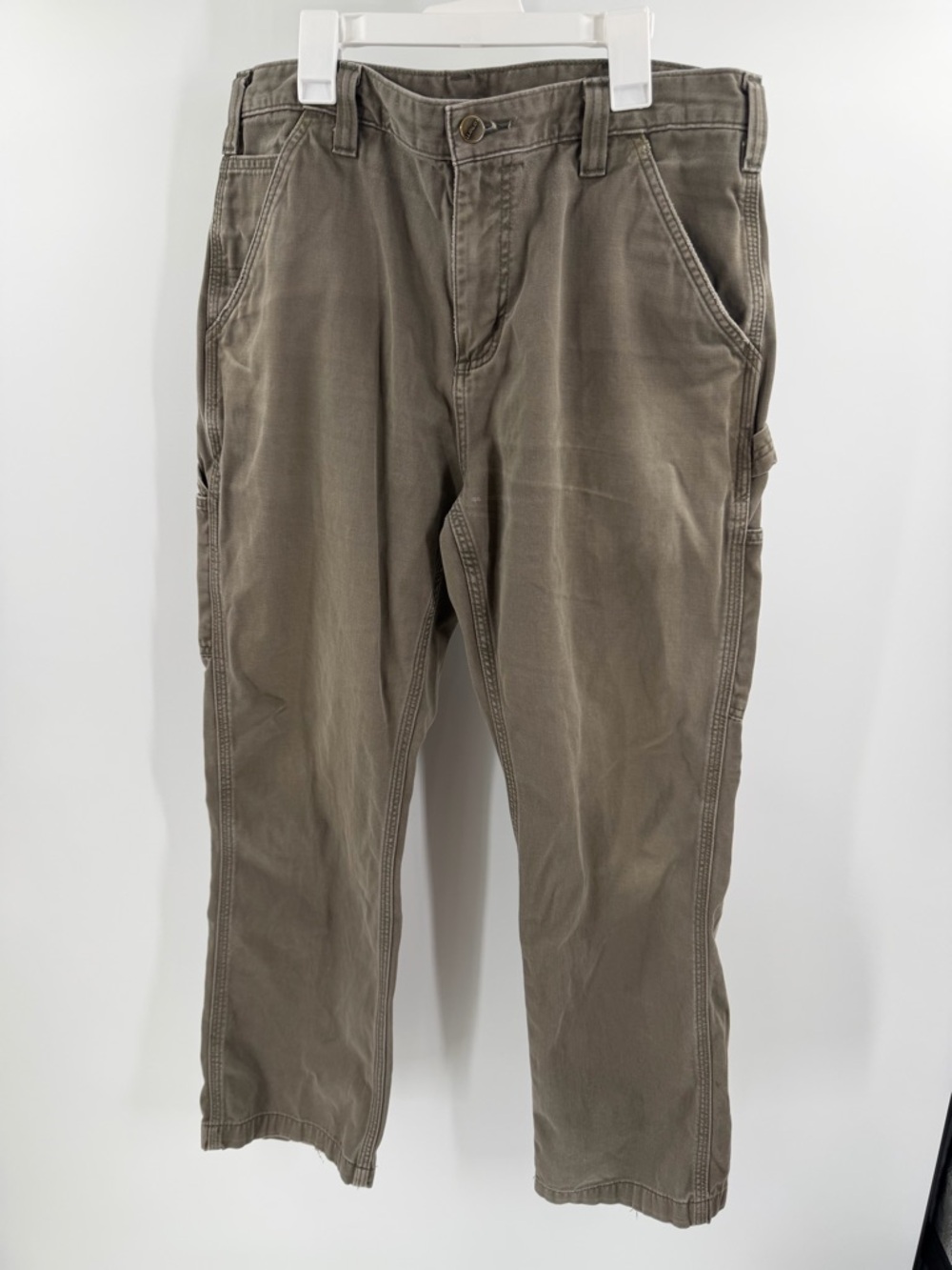 Carhartt Men’s‎ 34x30 Pant Green/Gray flawed